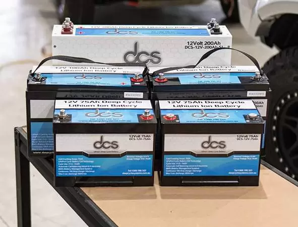 Flooded deep cycle batteries