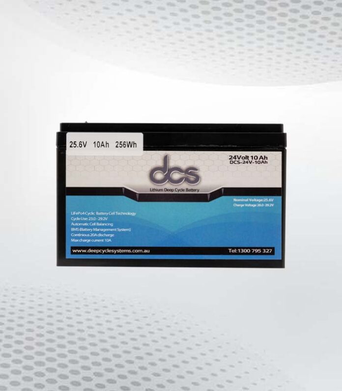 batteria al litio da 10 Ah