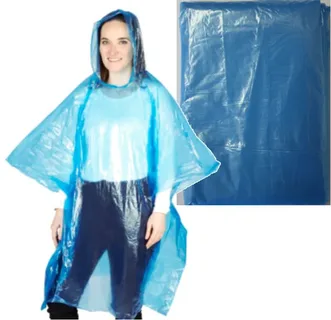 Disposable poncho Disposable poncho