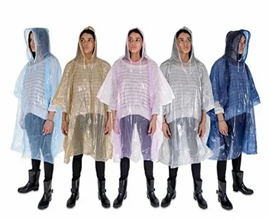 Disposable poncho